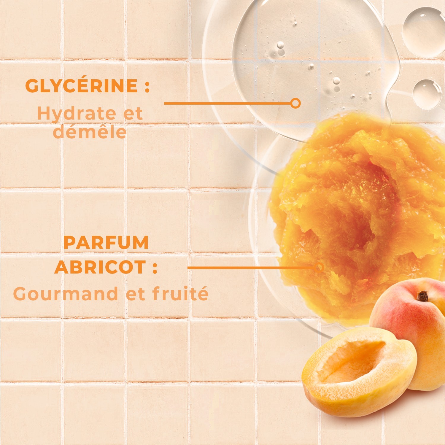 Energie Fruit delikatny żel pod prysznic do ciała i włosów – dla dzieci i dorosłych – zapach moreli
