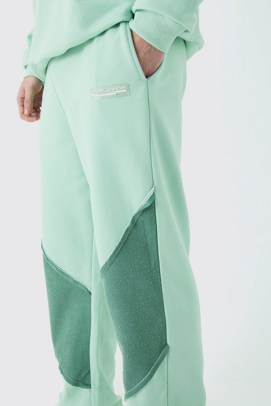 Tall lockere Jogginghose mit rohem Saum
