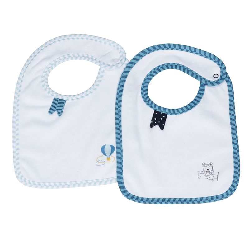 Lot de 2 bavoirs Lazare