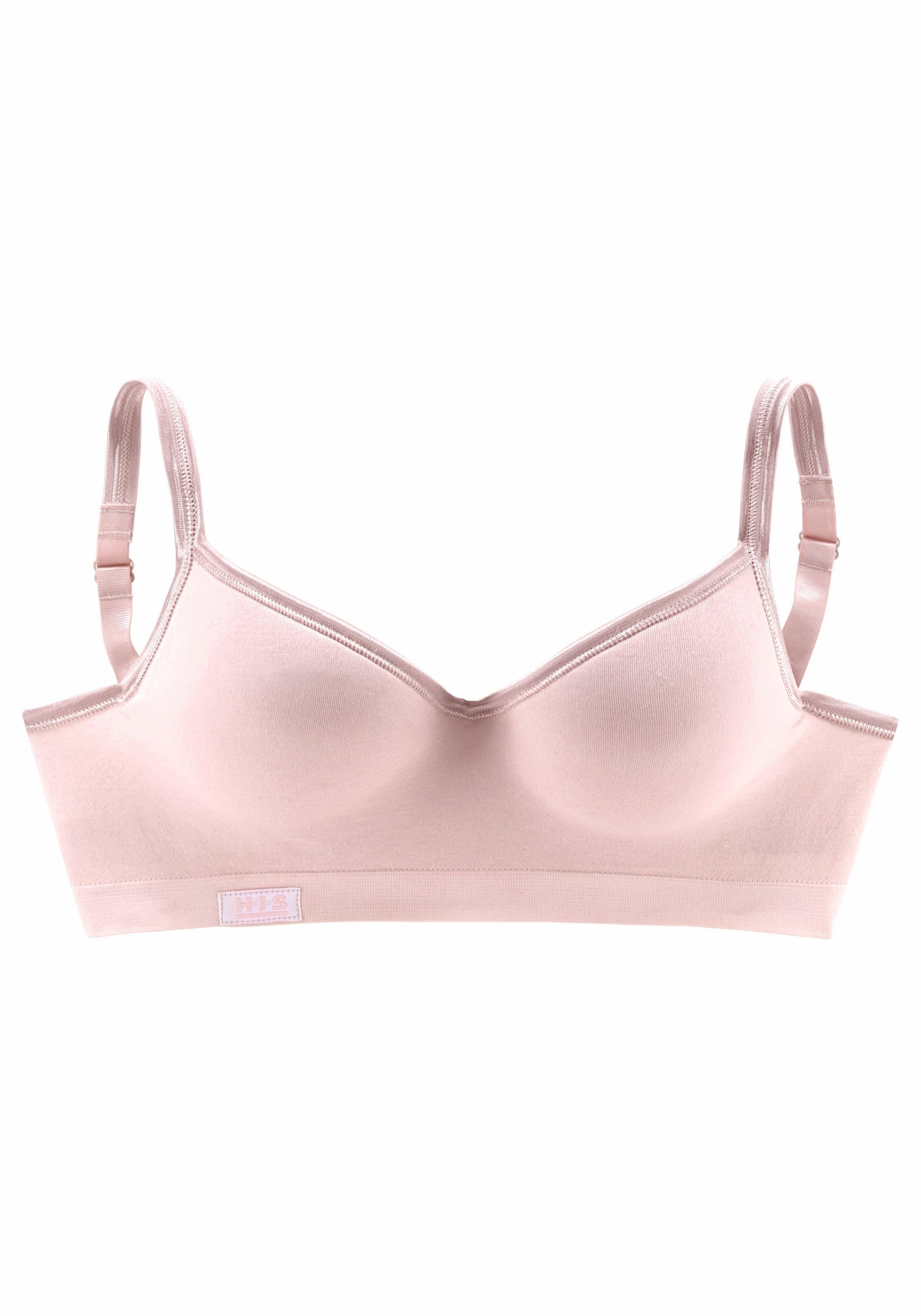 H.I.S Sport-BH mit Push-up-Kissen, für leichte Belastbarkeit, Basic Dessous