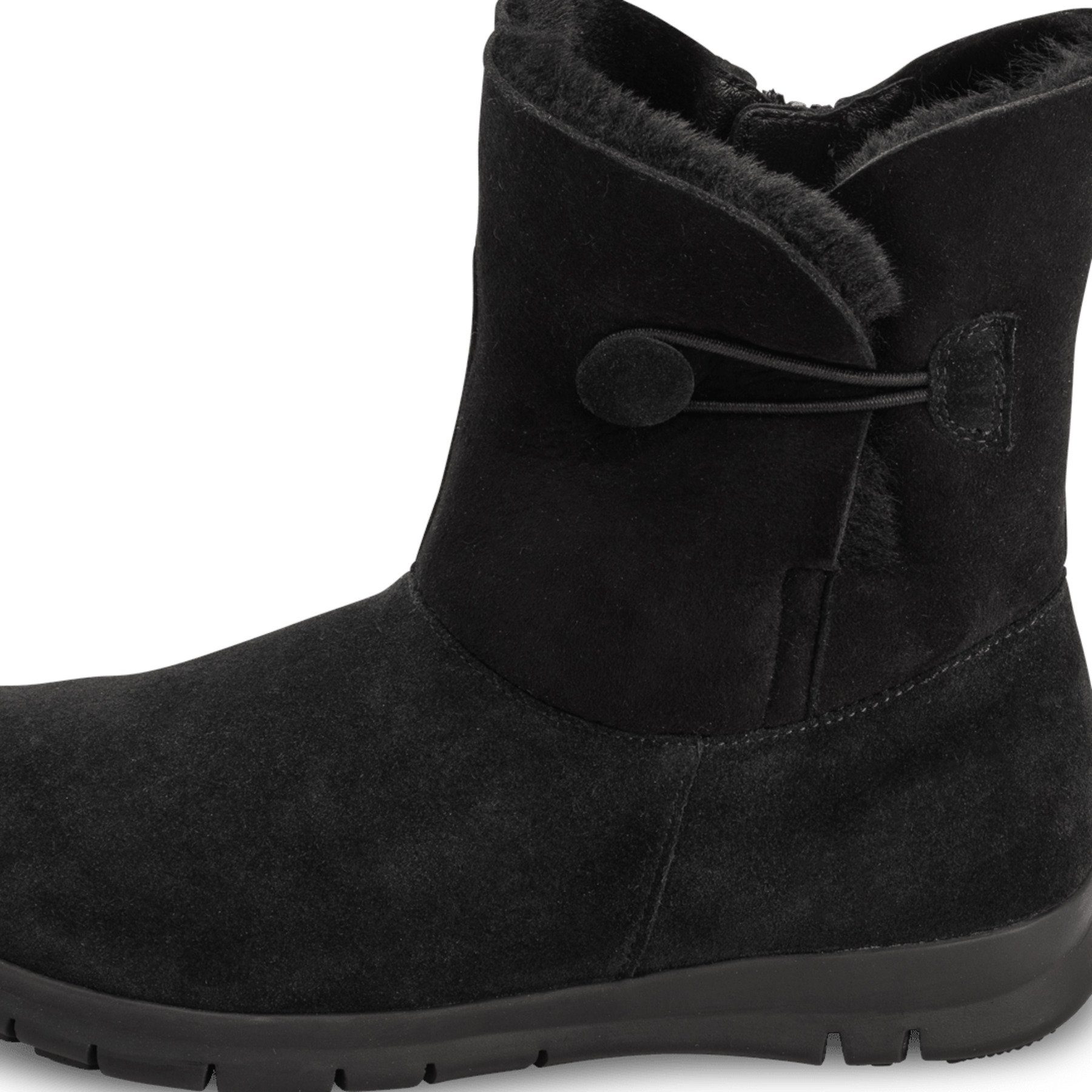 vitaform Damenschuhe Stiefelette Veloursleder Stiefelette