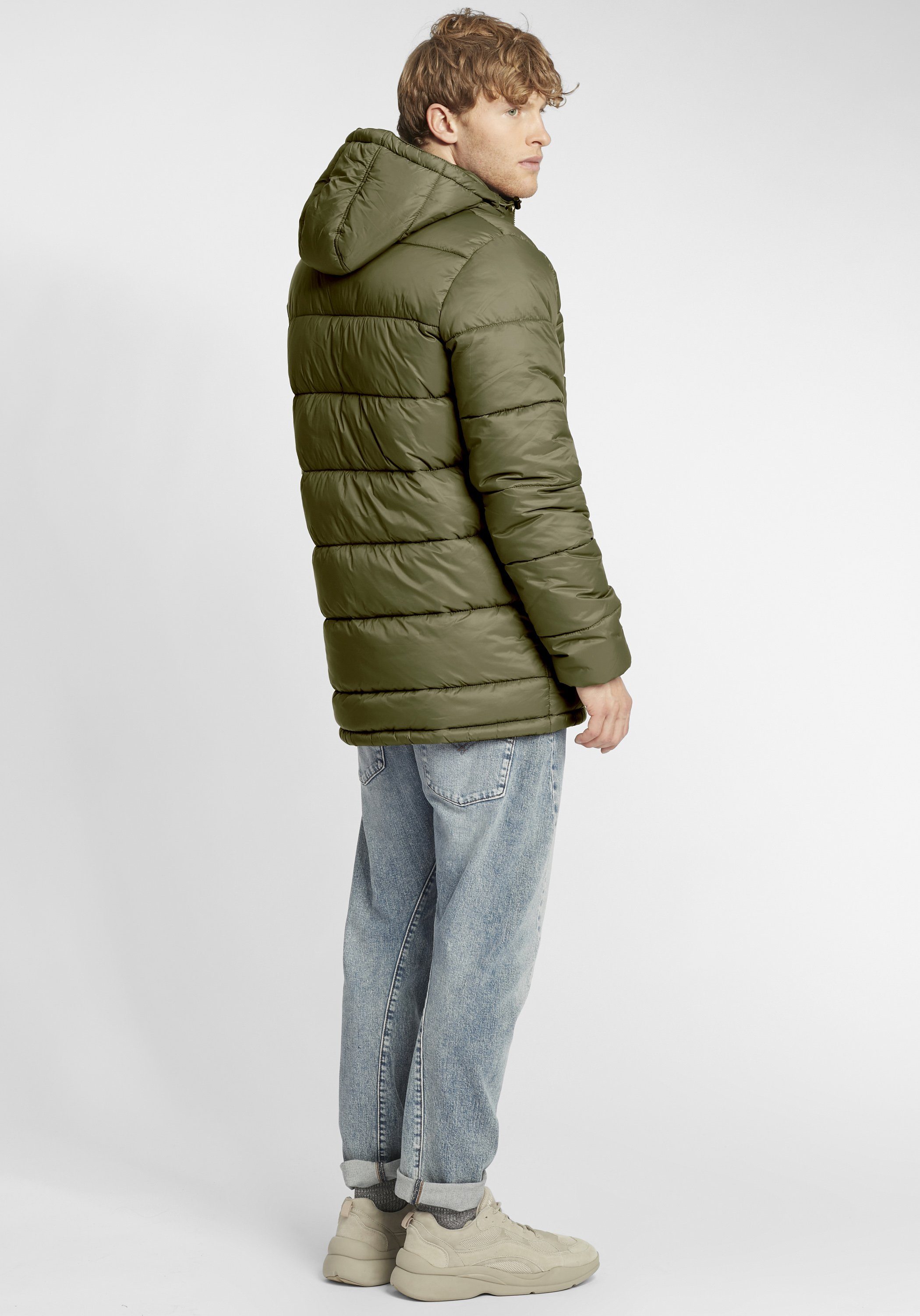 Blend Winterjacke BHNollang modischer Herren Winterparka mit Kapuze