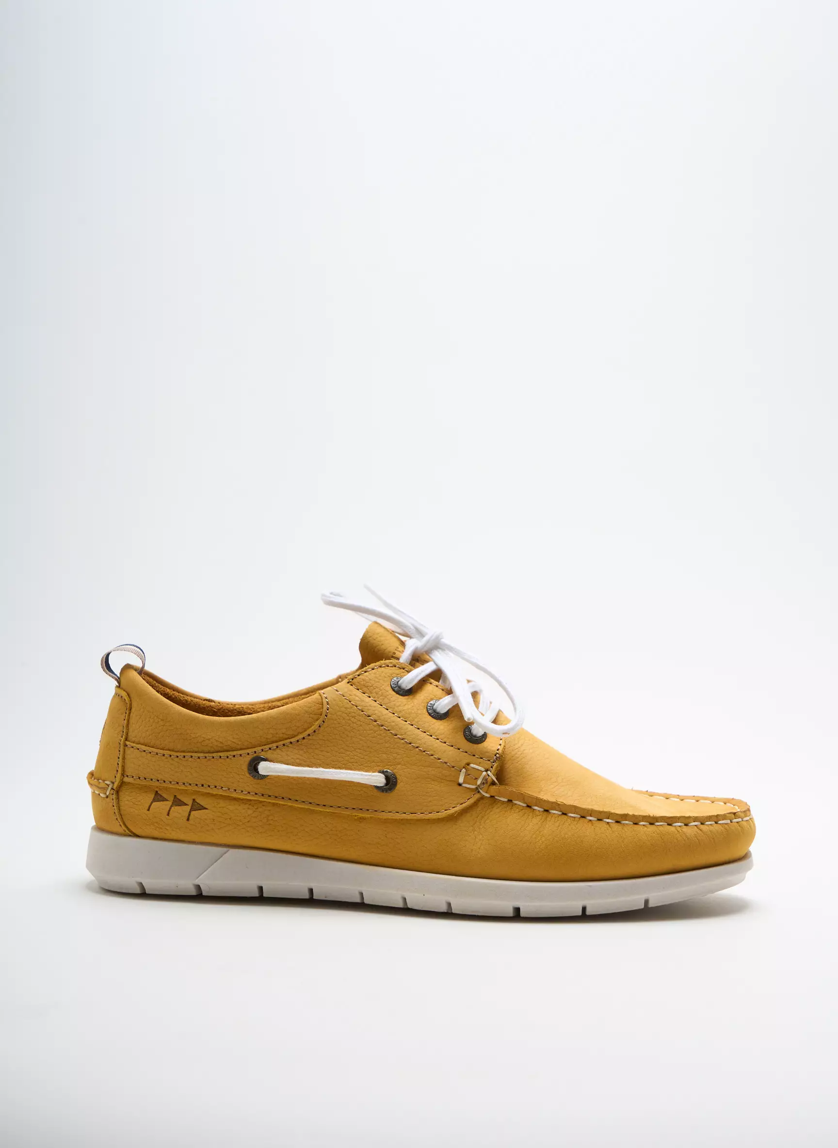 Cotemer Chaussures Bateau Homme couleur jaune