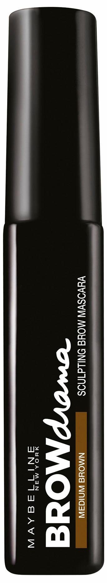 MAYBELLINE NEW YORK Augenbrauen-Stift Master Drama Eye Brow Mascara, Browliner für perfekte Definition der Augenbrauen