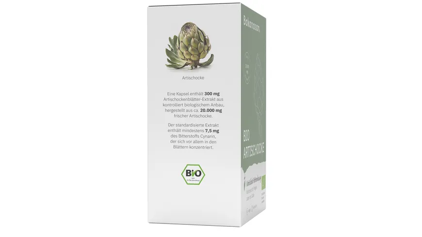 BAKANASAN Bio Artischocke Kapseln 37.6 g