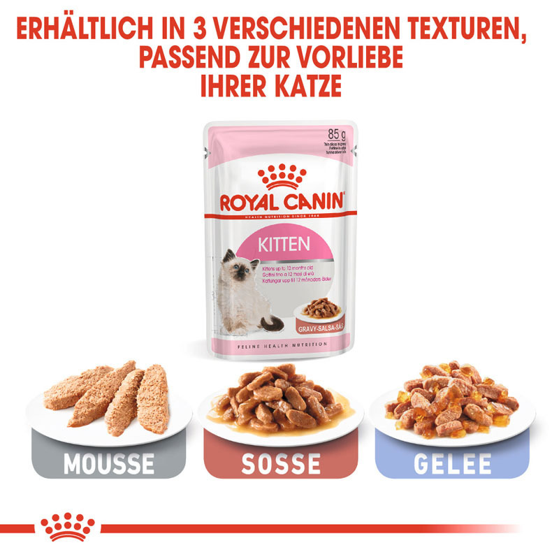 ROYAL CANIN Nassfutter ROYAL CANIN Kitten 12x85g in Soße