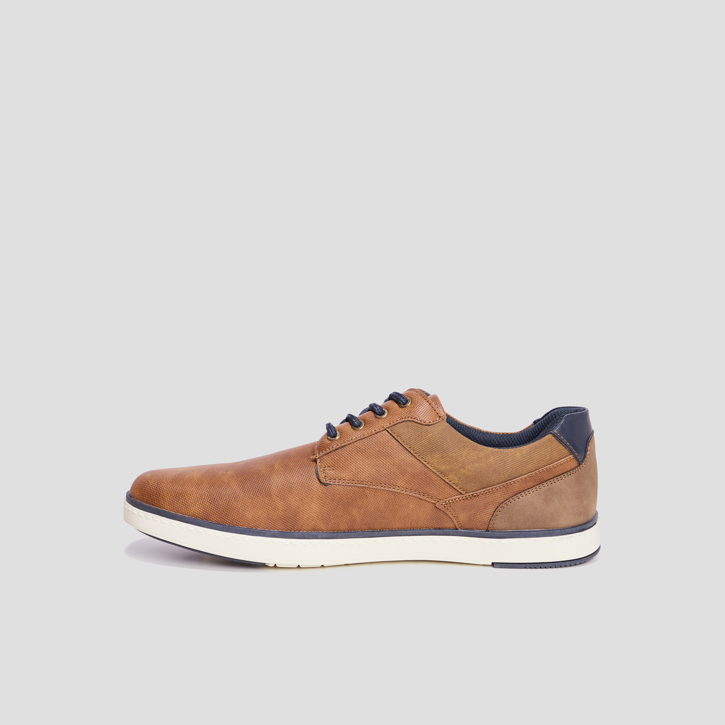 Derbies à lacets Creeks marron homme | La Halle