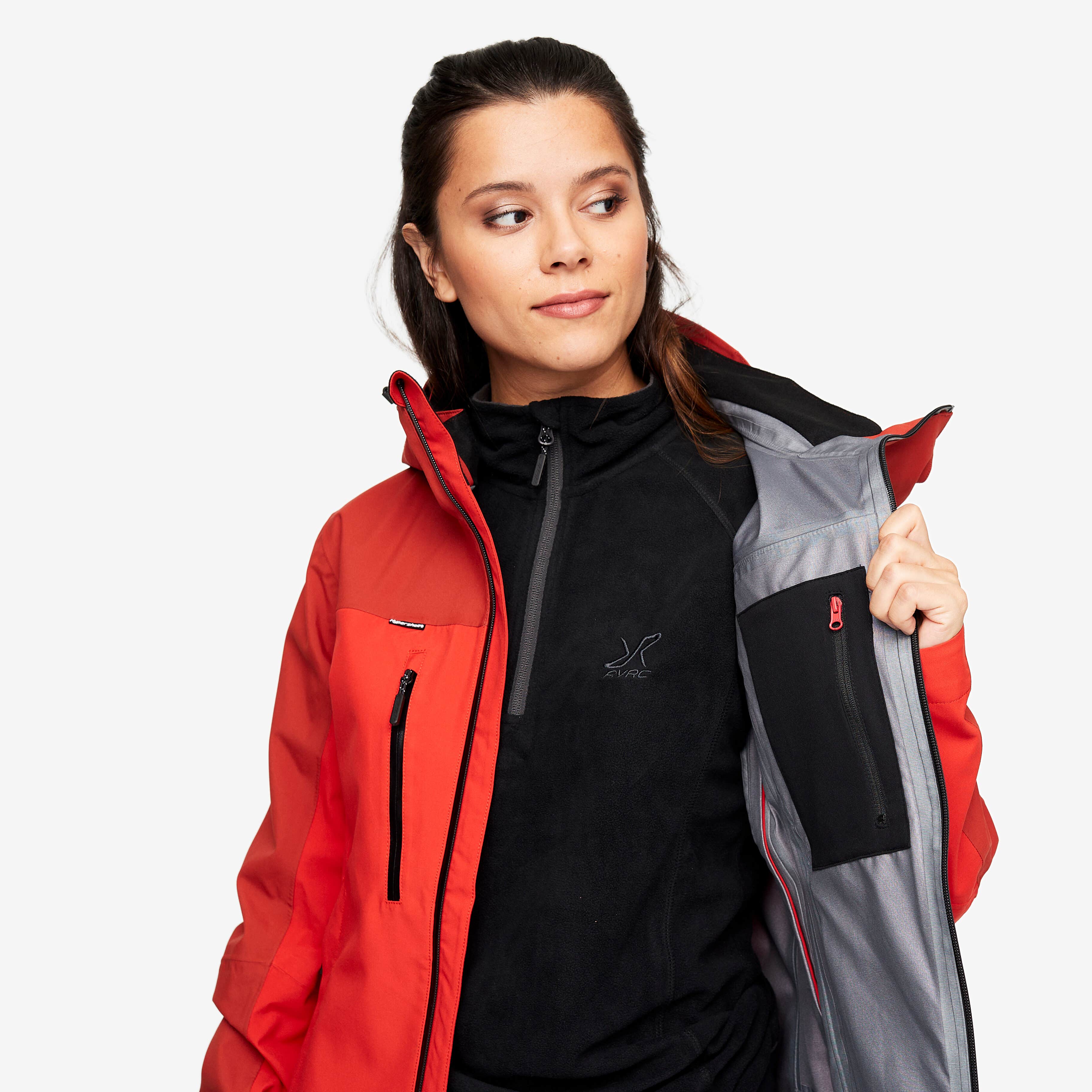 Silence Proshell Jacket Femme Molten Lava