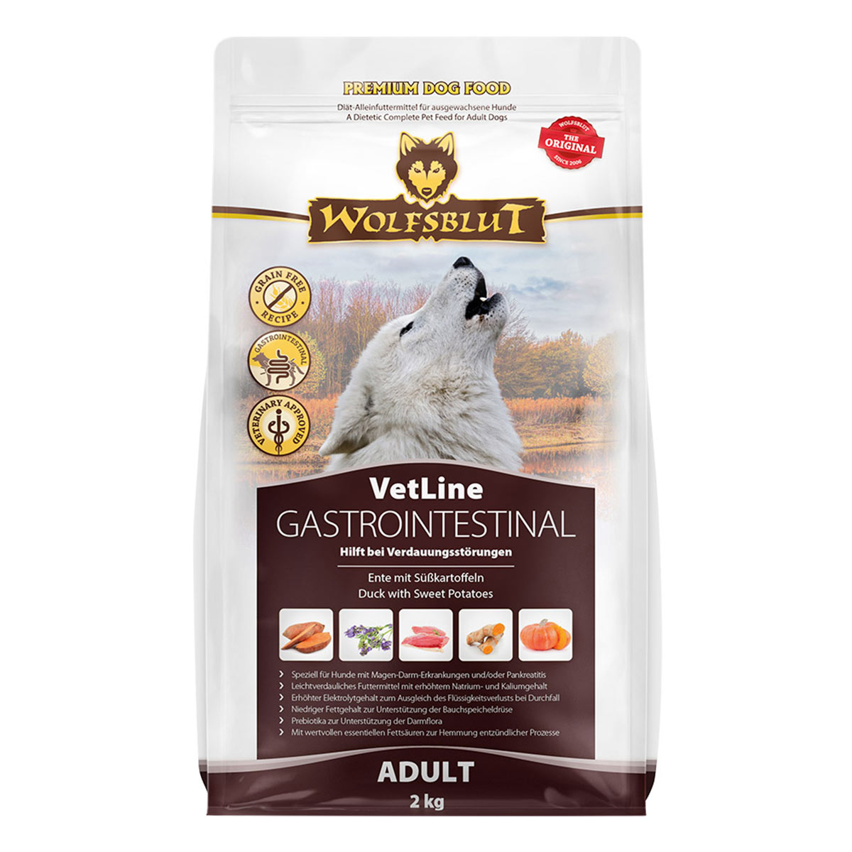 Wolfsblut VetLine Gastrointestinal Ente kaufen bei ZooRoyal