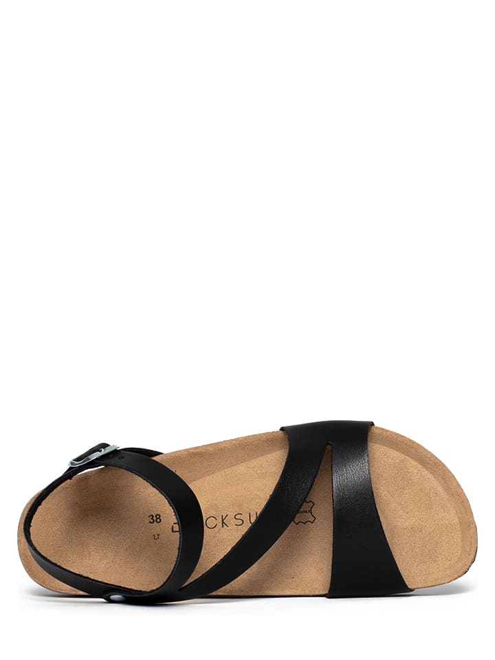 BACKSUN Sandalen in Schwarz günstig kaufen