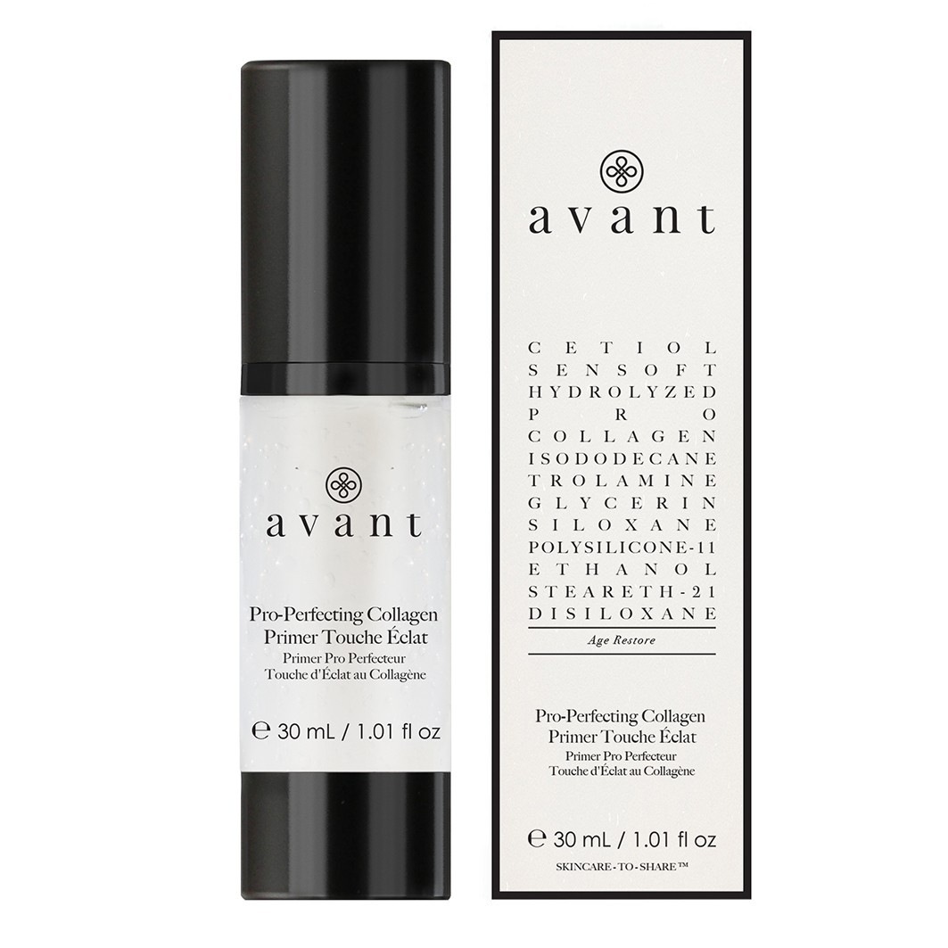 Primer Pro Perfecting Touch of Radiance met collageen, vóór de huidverzorging