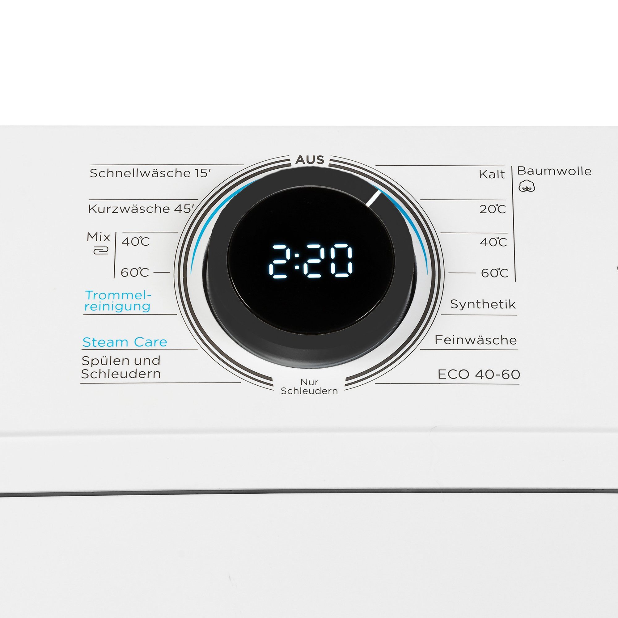 Midea Waschmaschine Toplader MF100T70B-12A, 7,00 kg, 1200 U/min, AquaStop, Soft Opener, XL Türöffnung, Inverter Motor