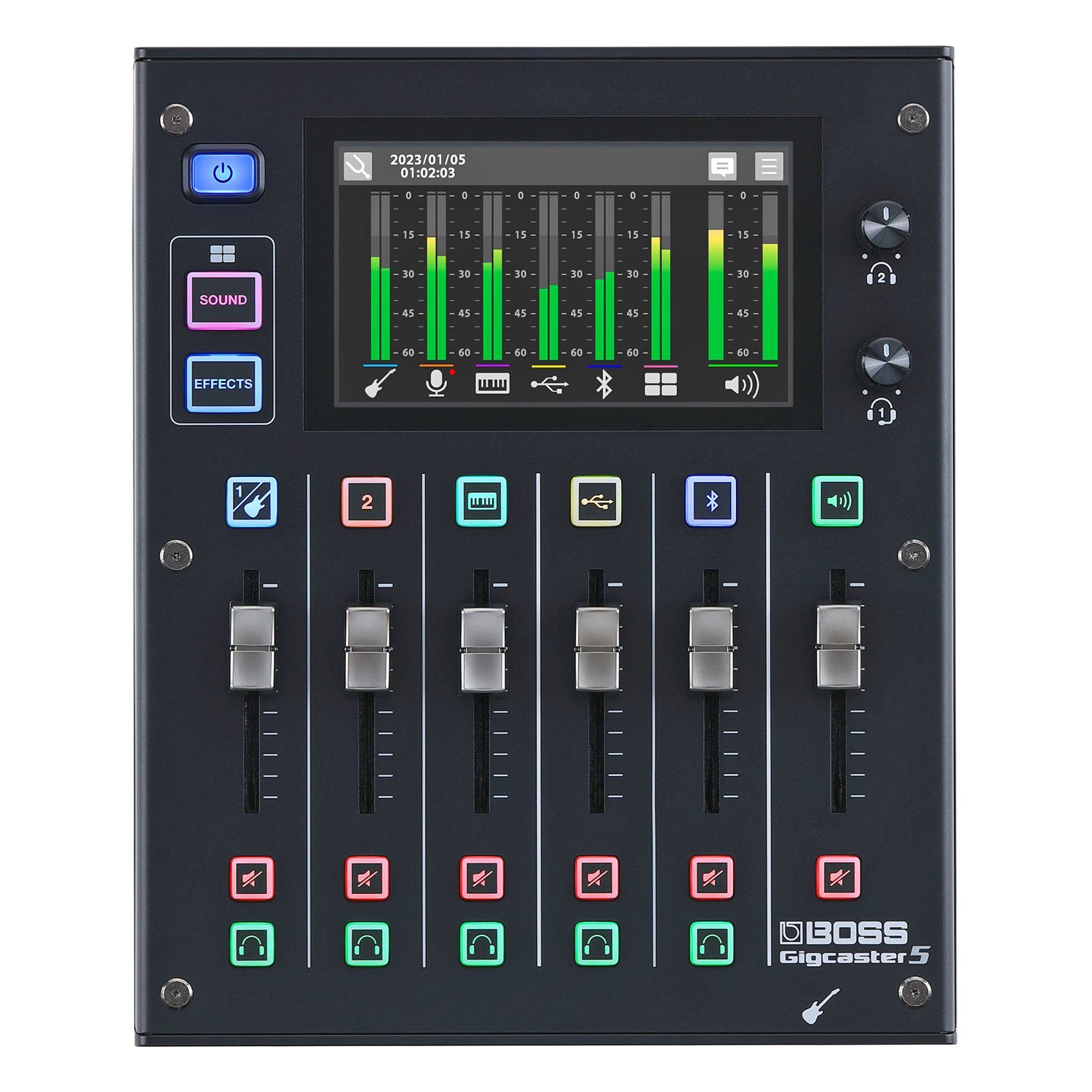 Boss by Roland Mischpult GCS-5 Gigcaster Audio Streaming Mixer