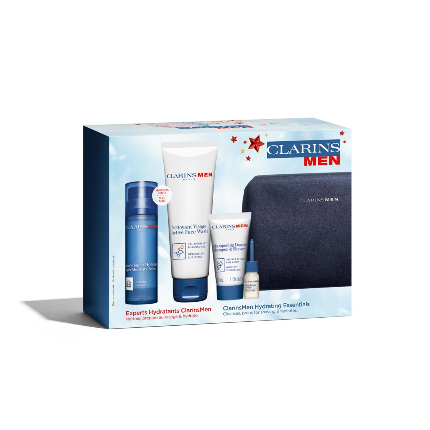 ClarinsMen ClarinsMen Hydrating Essentials - Cofanetto Idratante
