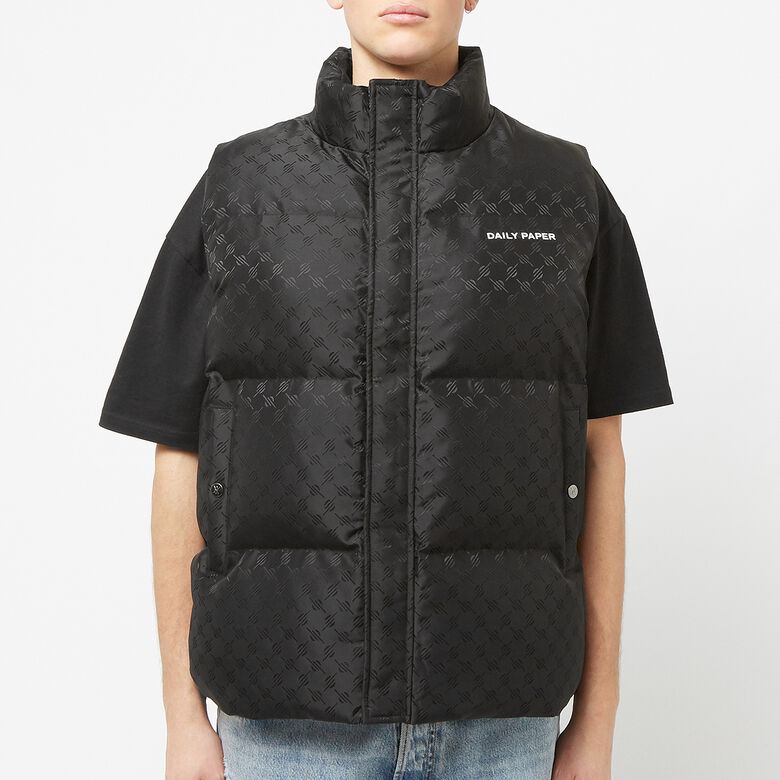 Daily Paper Pondo Bodywarmer Monogram black