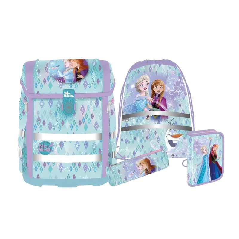 McNeill McNeill Disney Schulranzen-Set PERFECTO 5tlg. - DISNEY-FROZEN