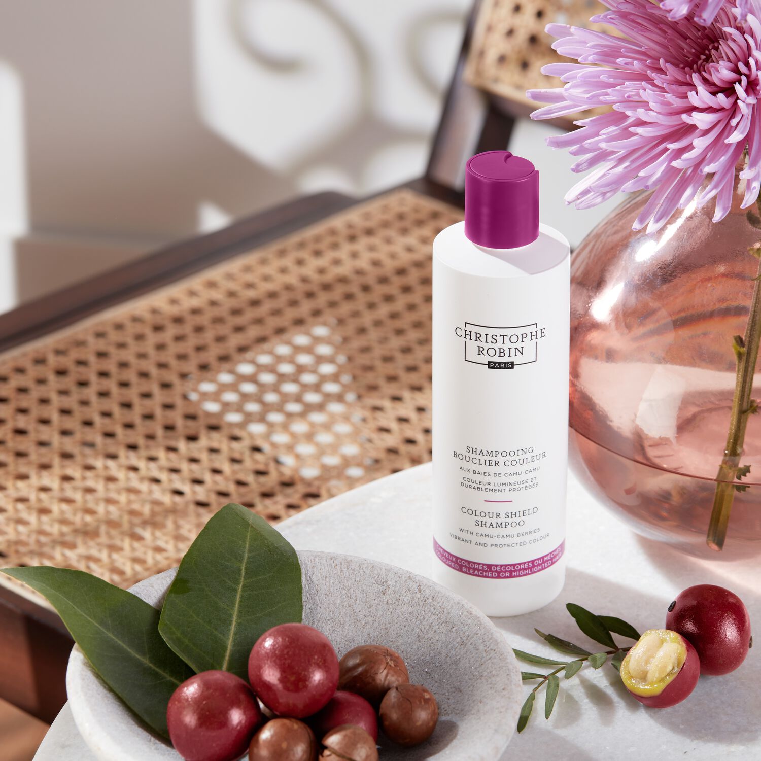 Christophe Robin Shampooing Bouclier Couleur Aux Baies de Camu-Camu