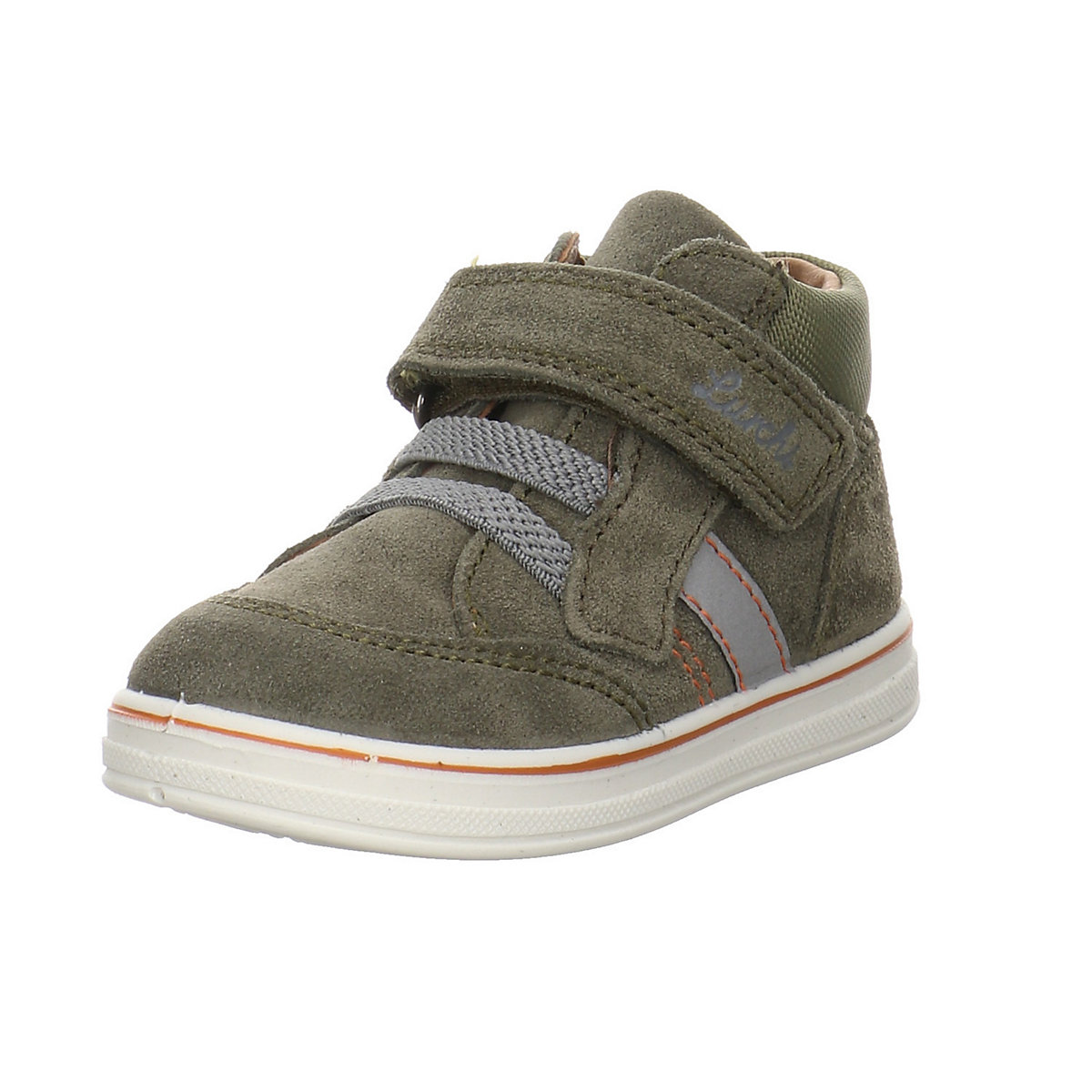 Baby Lauflernschuhe Krabbelschuhe Julian Klettschuh Babyschuhe Veloursleder uni Halbschuhe