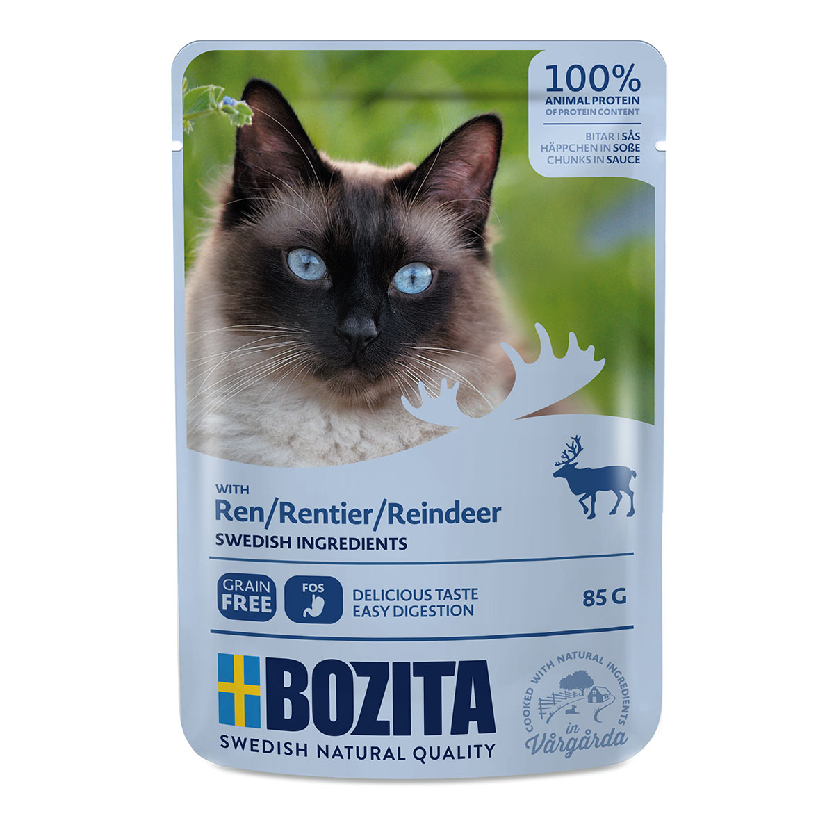 Bozita Pouch Häppchen in Soße mit Rentier kaufen bei ZooRoyal