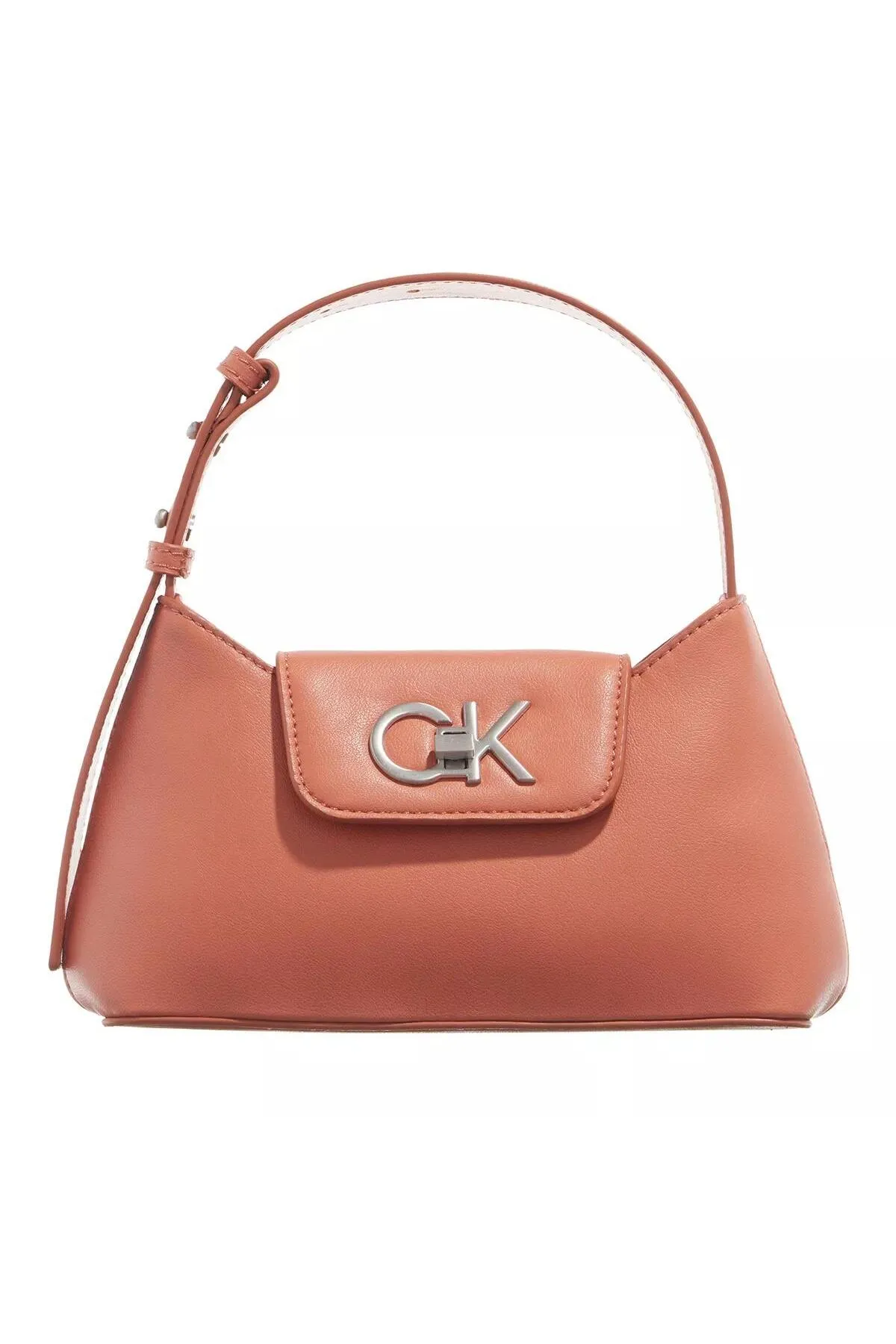 Calvin Klein  Re-Lock Umhängetasche mit Klappe, kleines Herbstblatt
