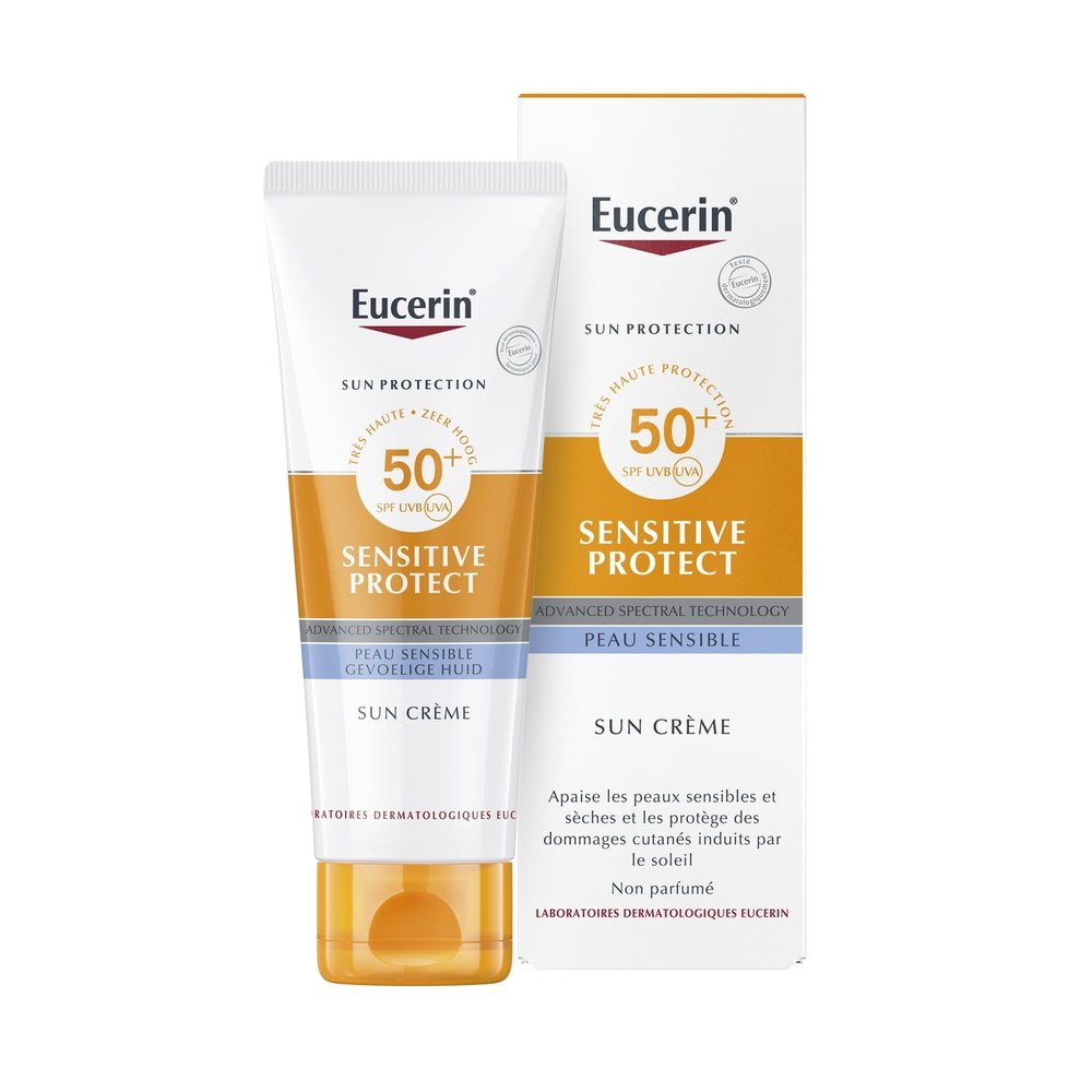 eucerin Eucerin SUN PROTECTION SENSITIVE PROTECT Crème SPF 50+ 50ml Protection solaire corps