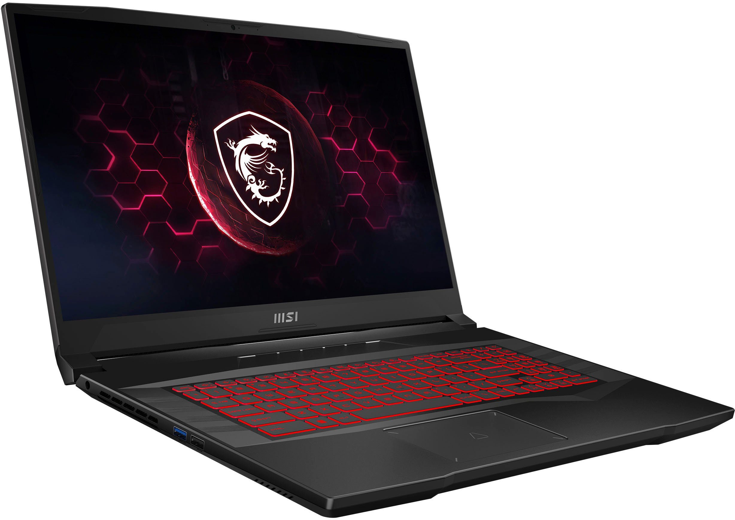 MSI Pulse GL76 12UCK-427 Gaming-Notebook (43,9 cm/17,3 Zoll, Intel Core i5 12500H, GeForce RTX 3050, 512 GB SSD)