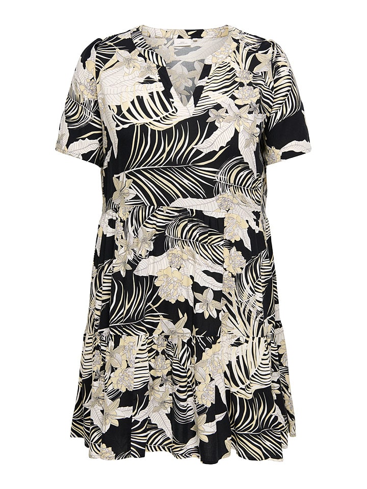 ONLY Carmakoma Kleid in Beige günstig kaufen