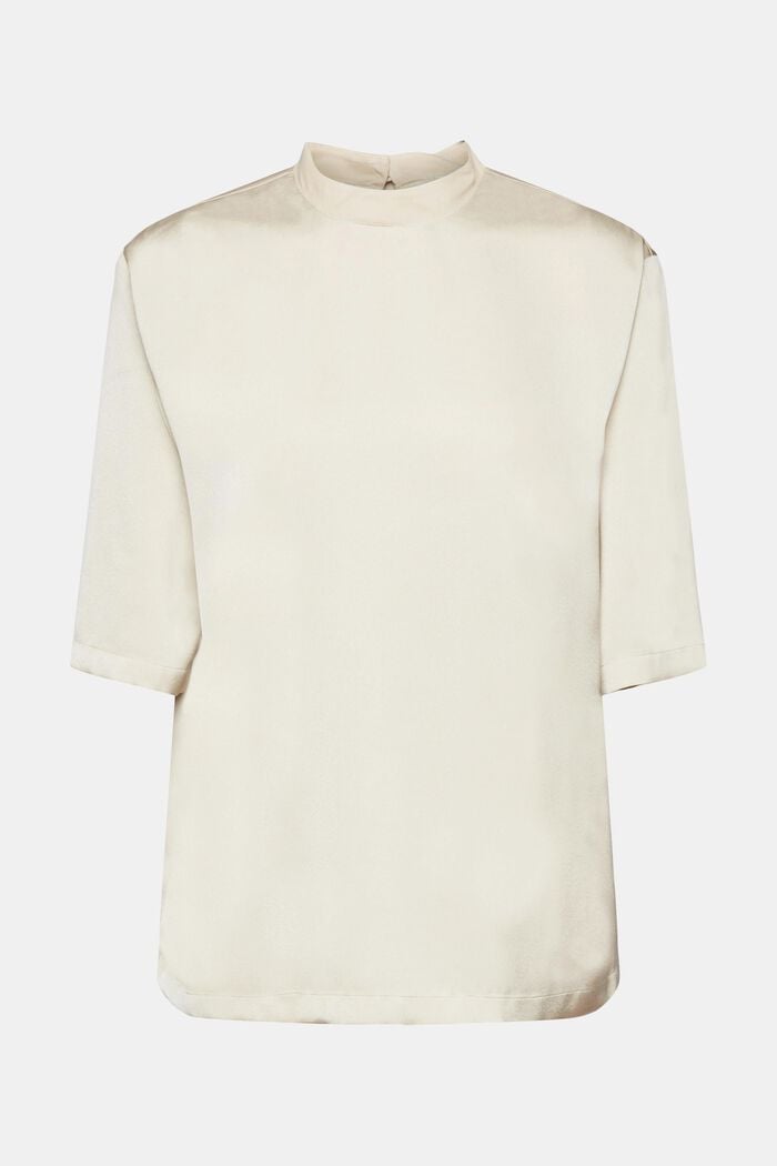 Bluse in Satinoptik