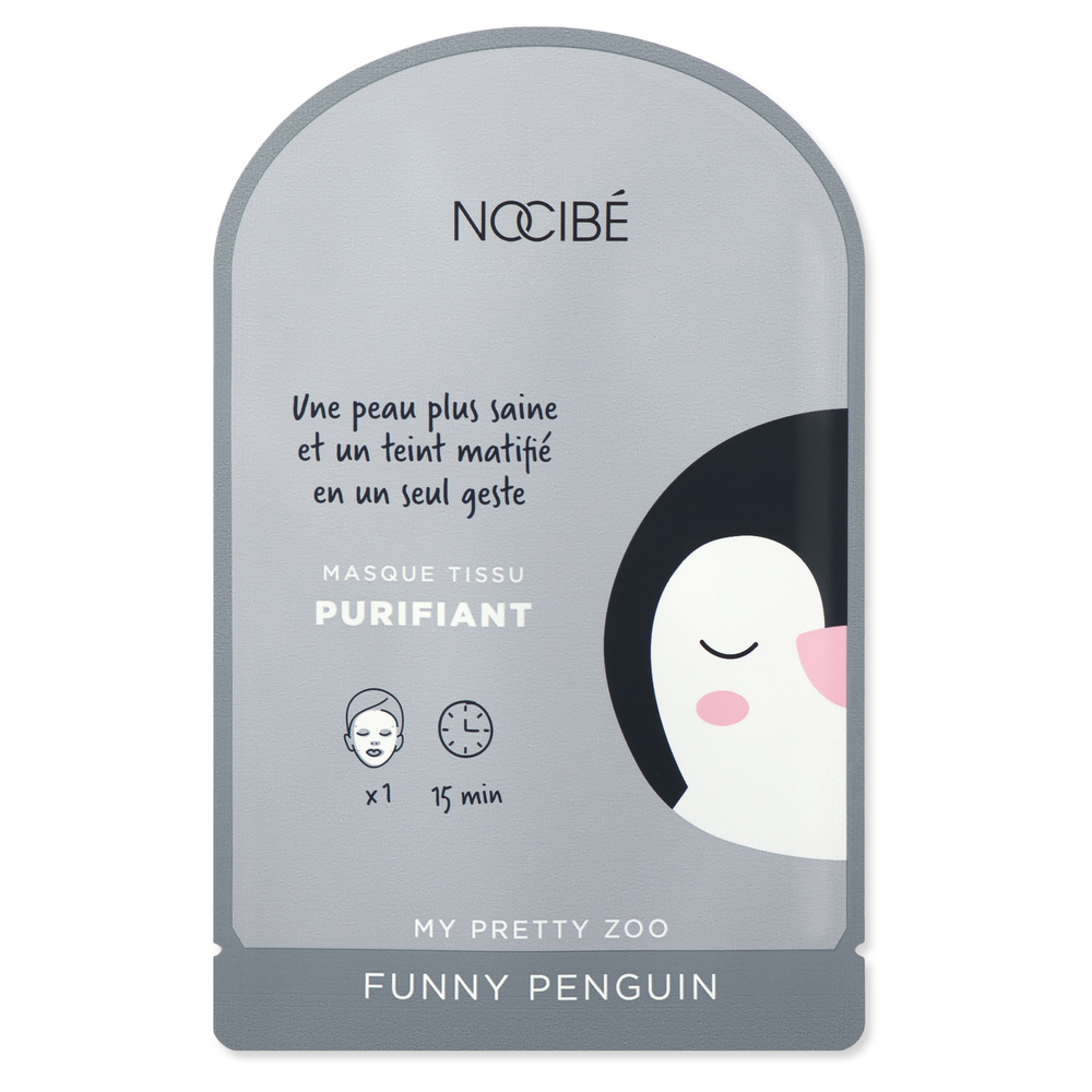 Nocibé My Pretty Zoo - Pingouin Masque en Tissu