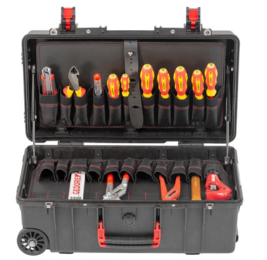 Gedore RED 3301644 R21902072 Sanitärwerkzeugkoffer, 72-teilig