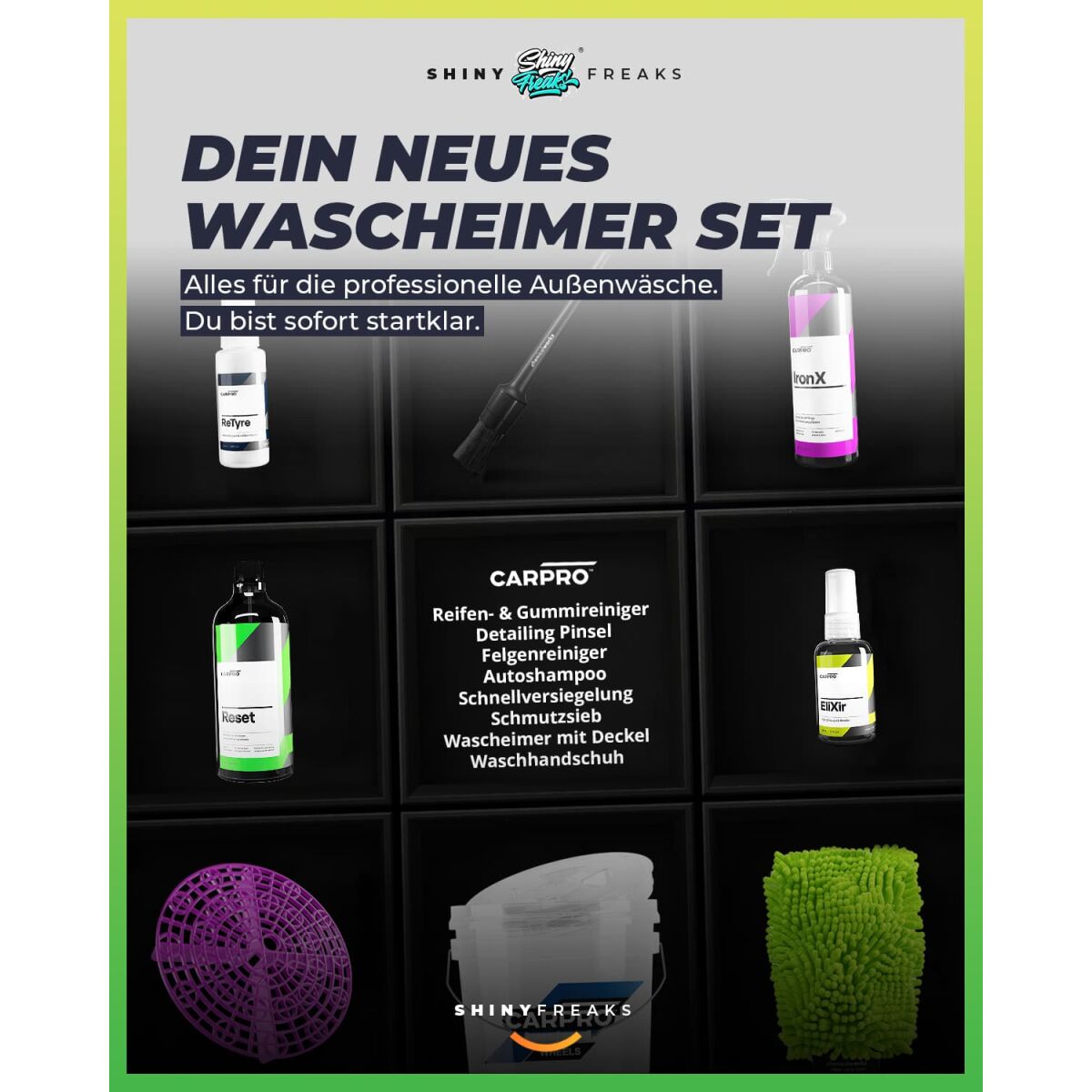 CarPro - Wascheimer Set | Ultimate 13L