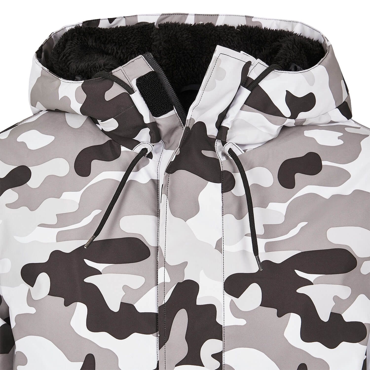 Camo Mix Pull Over Jacket