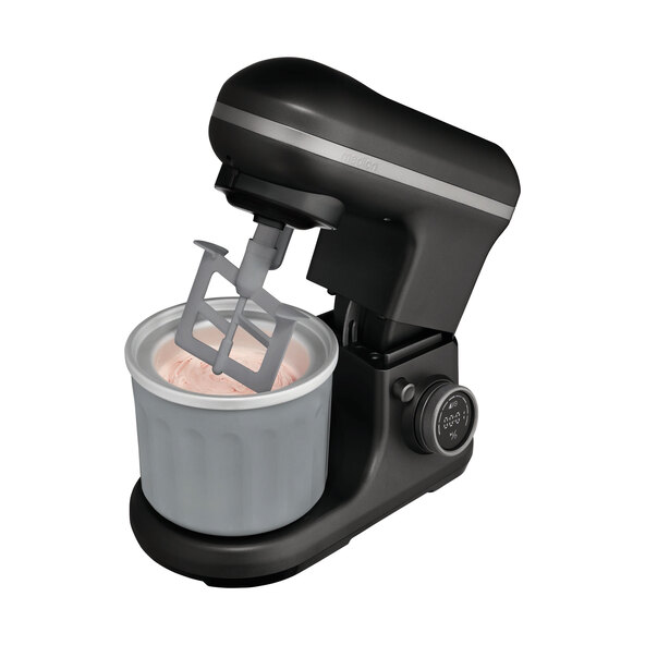 Küchenmaschine Digital mit Eisschüssel, schwarz (MD 18420)