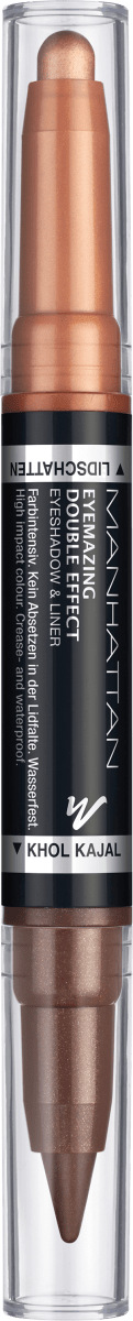 Lidschatten Eyemazing Double Effect & Kohl Kajal 002 Molten Metal, 1,6 g