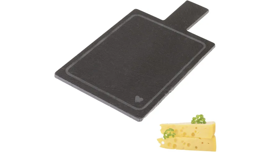 WESTMARK Tapasplatte »Tapas + Friends«, Naturschiefer, 19 x 11 cm