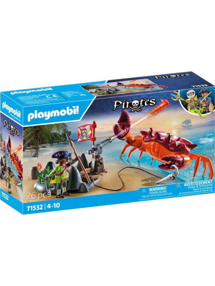 Playmobil Spielfigur Set Piraten - Kampf gegen die Riesenkrabbe günstig kaufen onesize