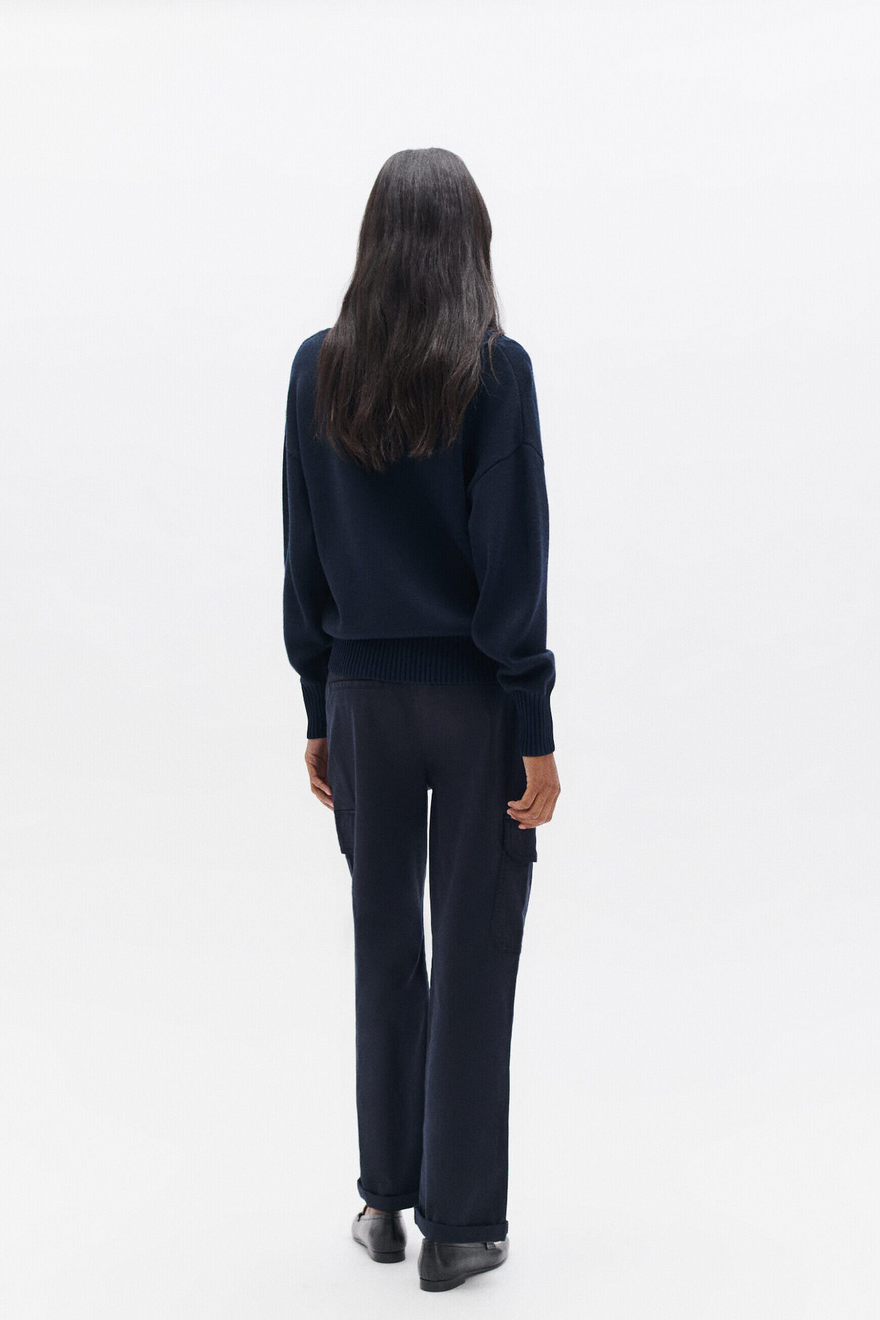 Pull marcie bleu marine femme