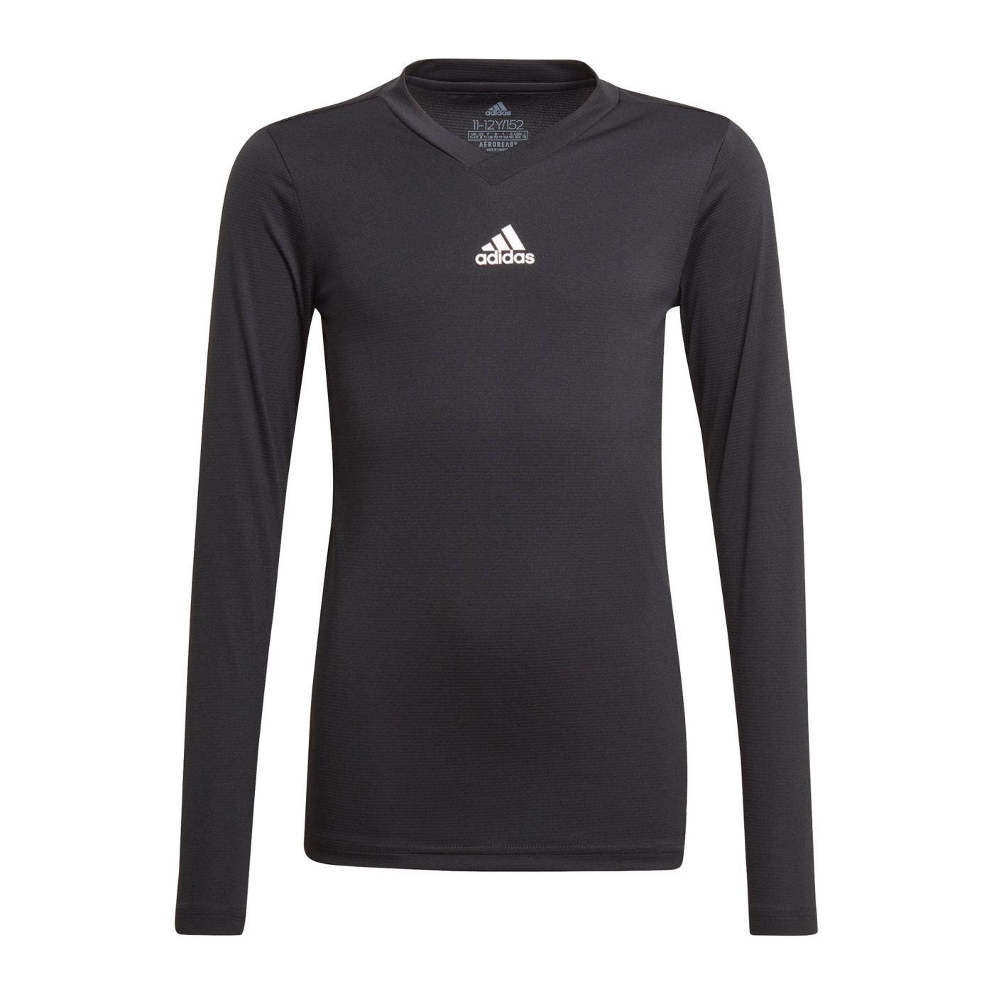 adidas Team Base Top langarm Kids Schwarz