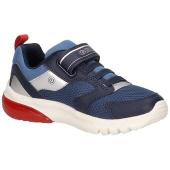 Geox J Ciberdron Boy Sneaker in blau