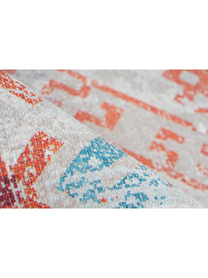 Arte Espina Teppich Zenaide in Multi / Orange günstig kaufen