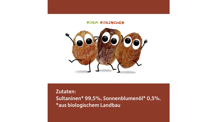 Freche Freunde Bio Freche Rosinchen 42 g