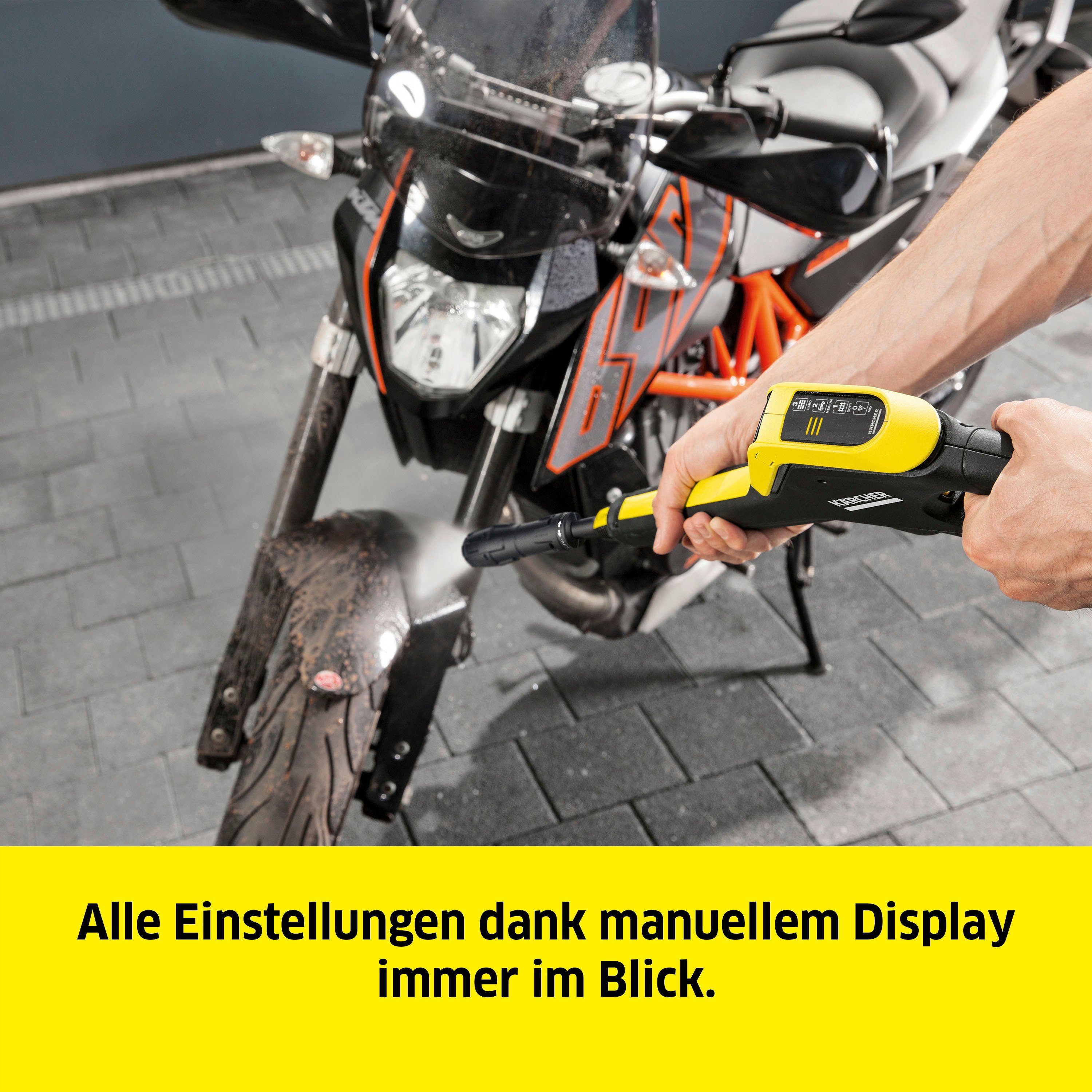 KÄRCHER Hochdruckreiniger K 4 Premium Power Control, Druck max: 130 bar, Fördermenge max: 420 l/h, Quick Connect, Home & Garden App