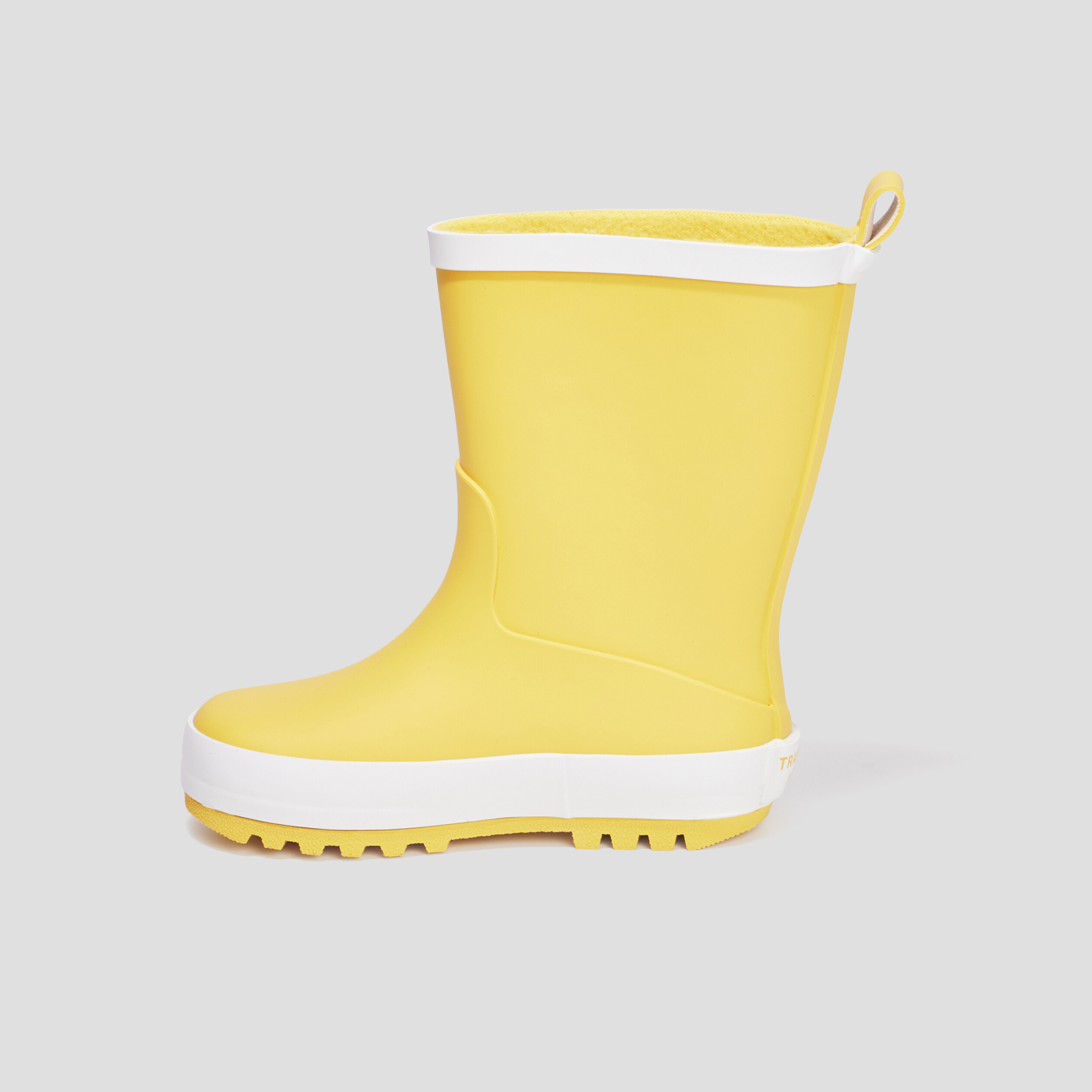 Bottes de pluie Trappeur jaune garçon | La Halle