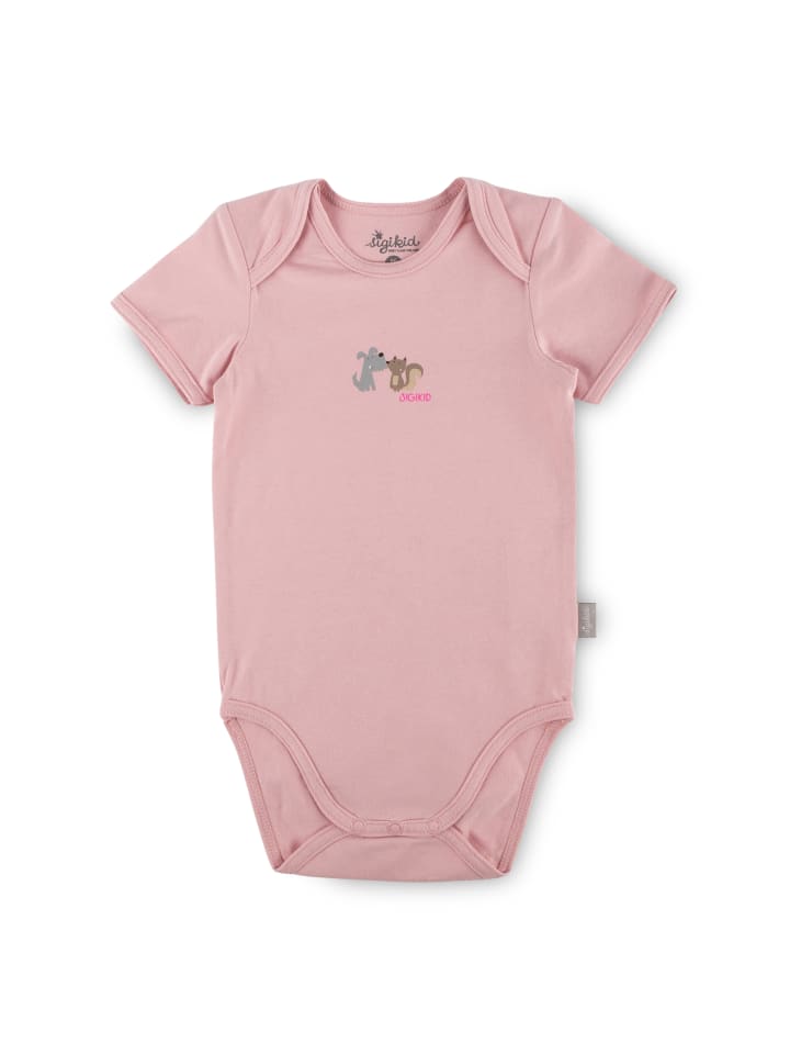 Sigikid Body, kurzarm Classic Baby in rosa günstig kaufen
