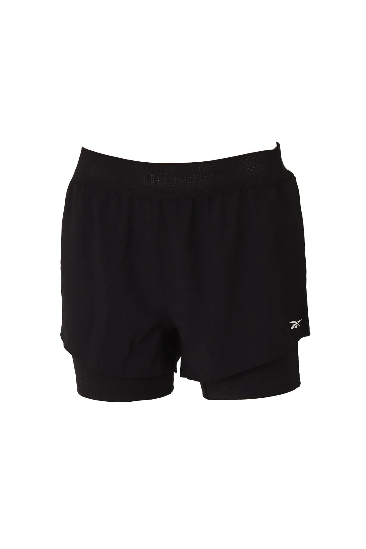 Reebok  Sport-Leggings - Schwarz - Mittlerer Bund