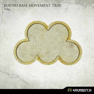 Round Base Movement Tray 25mm (6)