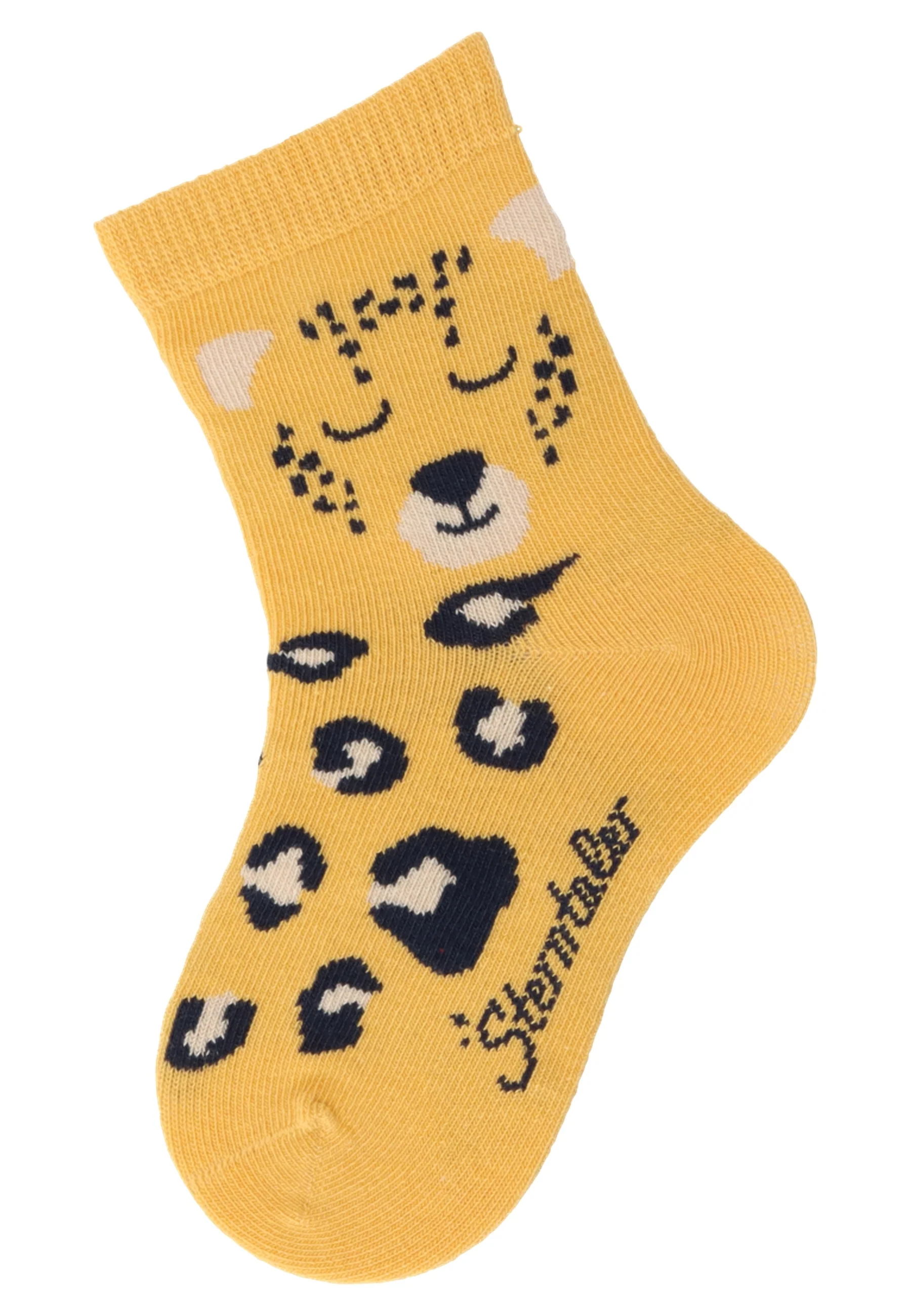 Socken im 4er Pack mit Motiv Wildtiere in marine