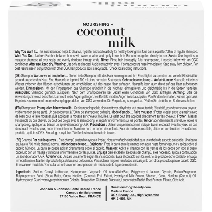 Coconut Milk Festes Shampoo