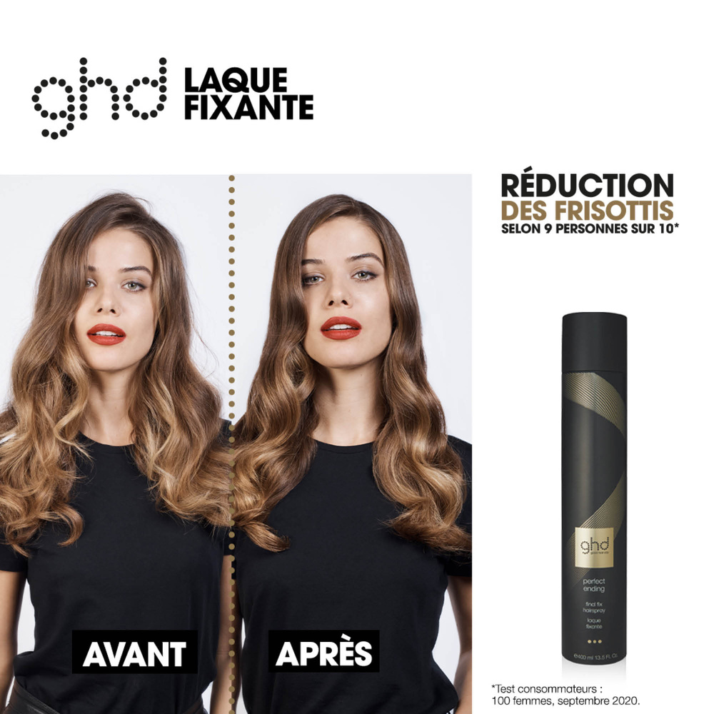 GHD Laque fixante 75ml – perfect ending produit coiffant