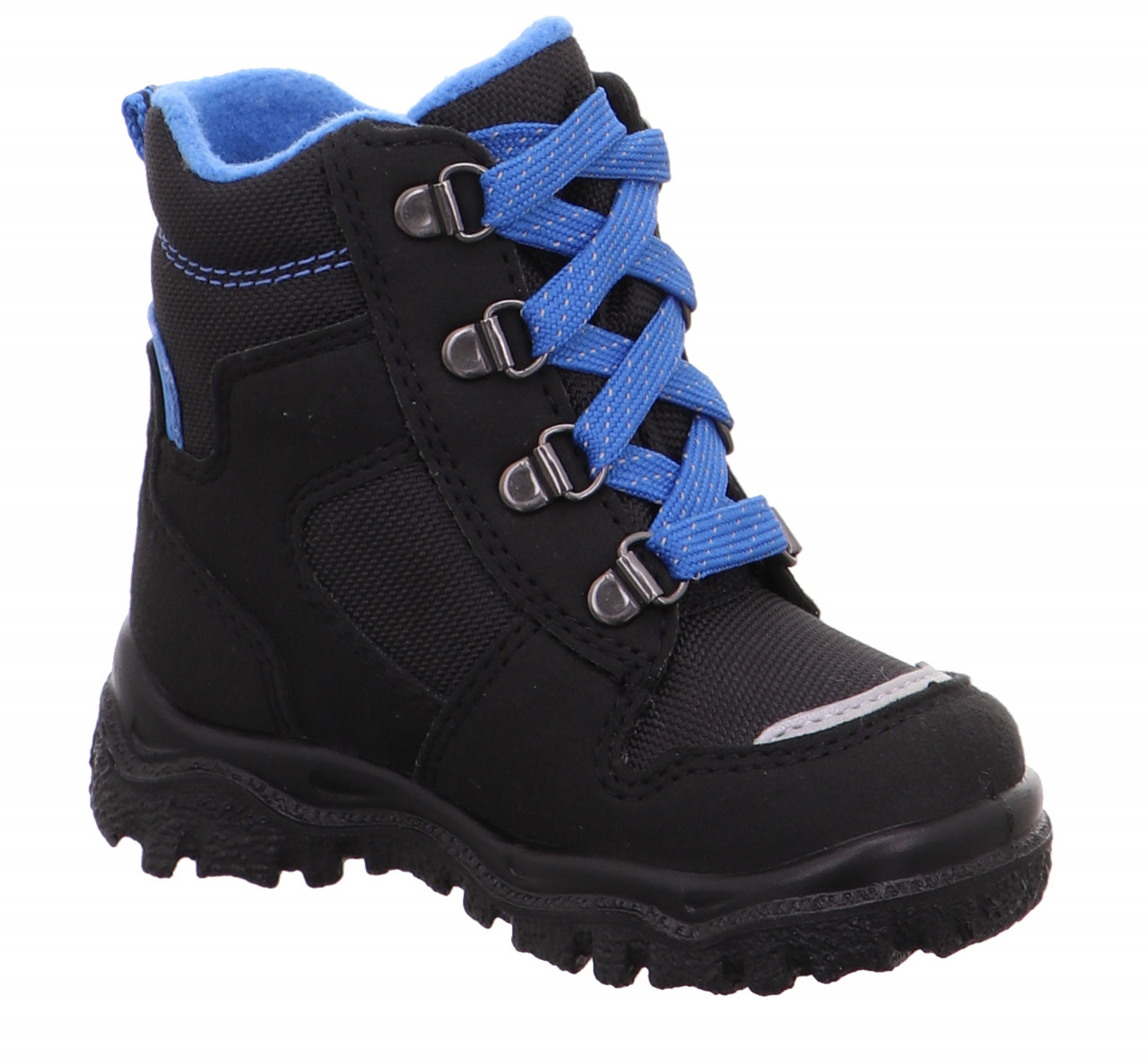 HUSKY1 - Schwarz/Blau Boots mit Schnürung